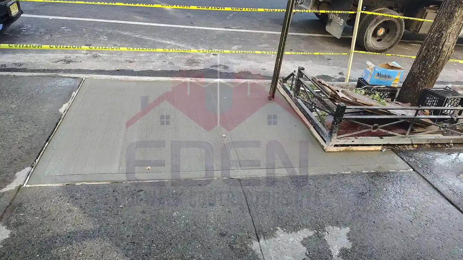 A list of common concrete damages sidewalk experience